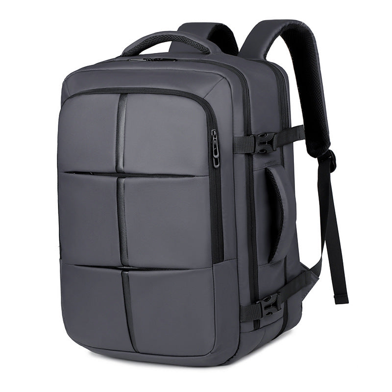XAKXX 2025 Cross-border Popular trade bags, business men's backpacks, high-end men's backpacks, commuting double-back laptop bags.