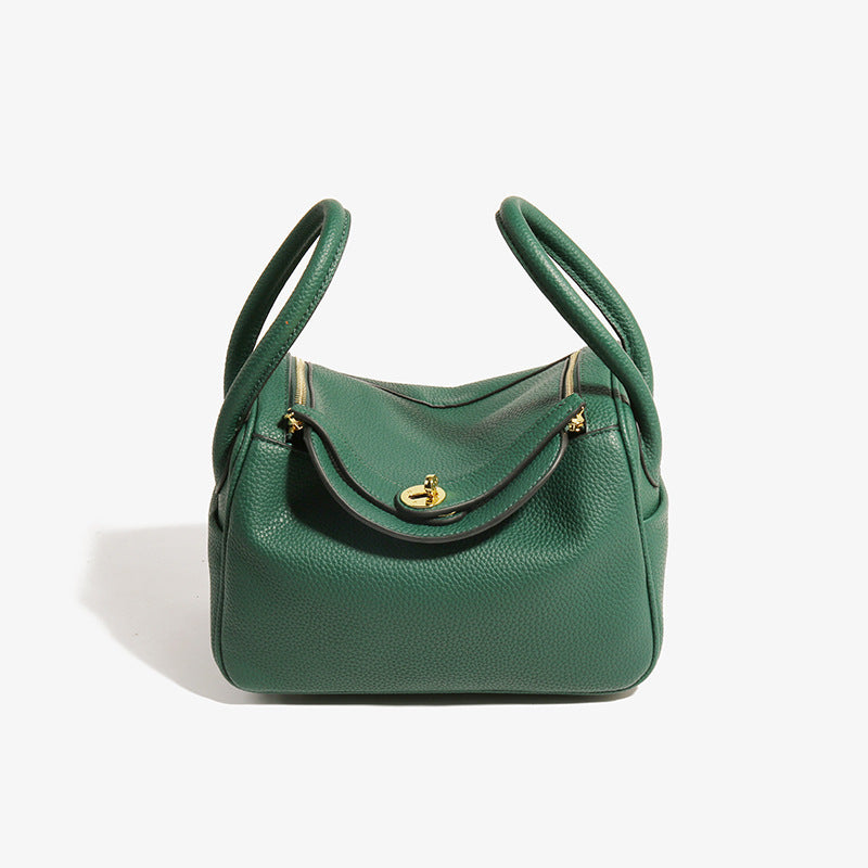 2025 popular new women's bag lindy bag mini soft leather shoulder messenger bag pillow bag versatile lindy small bag doctor