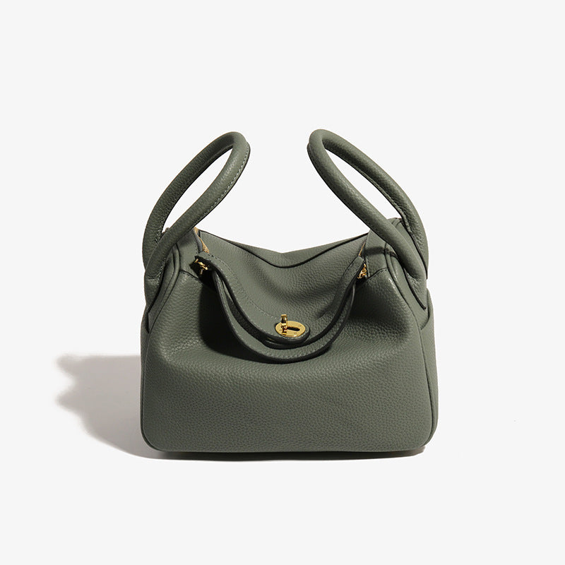 2025 popular new women's bag lindy bag mini soft leather shoulder messenger bag pillow bag versatile lindy small bag doctor