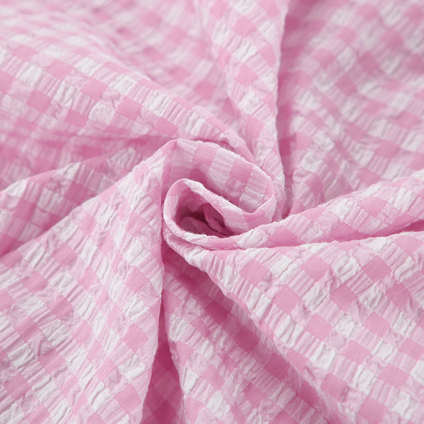 XAKXX 2025popular Popular, 2025, autumn and winter new pink plaid loose casual suit fashionable commuting New wholesale two-piece set women