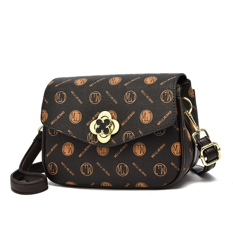 Bag women's summer new trendy niche versatile messenger high sense Popular style texture popular small square bag this year