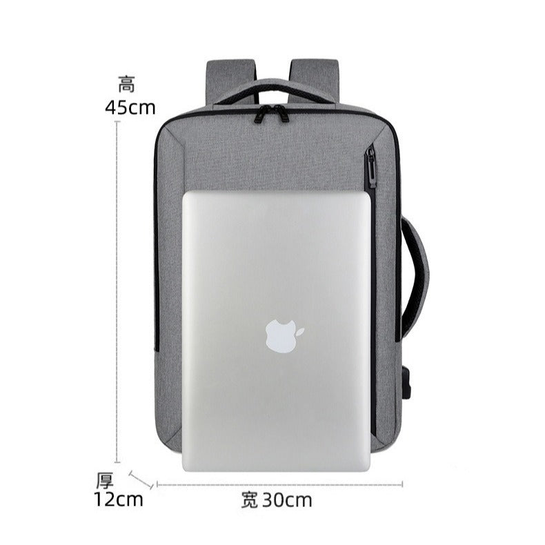Computer Backpack Backpack Men's Large Capacity High-Grade Sensitive Business Travel Backpack Men's Leisure Schoolbag