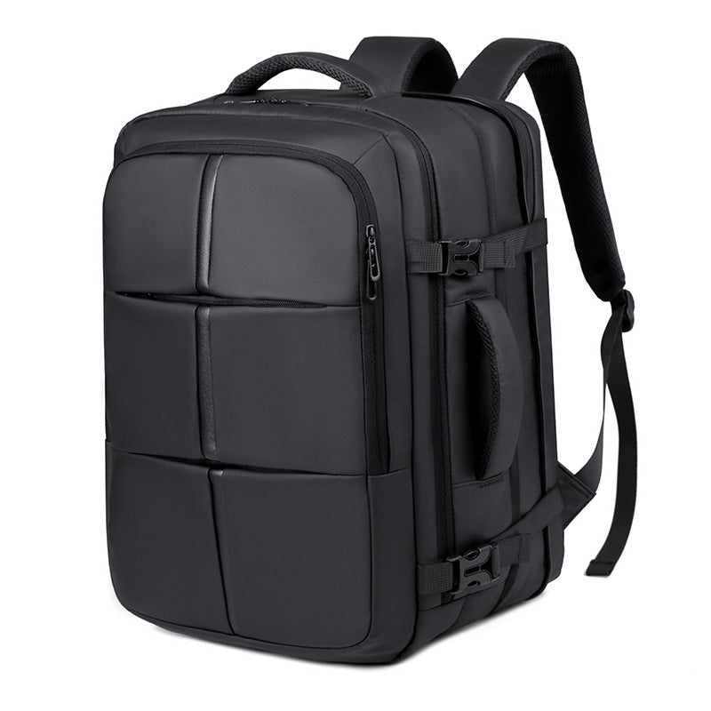 XAKXX 2025 Cross-border Popular trade bags, business men's backpacks, high-end men's backpacks, commuting double-back laptop bags.