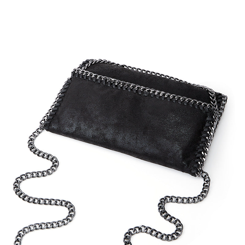 2025 Niche design chain bag new high-end shoulder chain oblique span bag New bag
