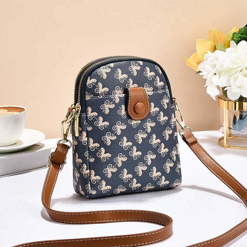 Bag Women New Fashion Versatile Advanced Sense Contrasting Color Temperament Commuter One Shoulder Crossbody Bag Women