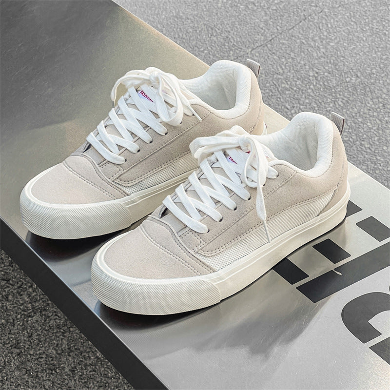 xakxx Spring New Design Sense Low-Top Canvas Shoes Men's and Women's Ins Trendy All-Matching Hong Kong Style Casual Sneakers for Students