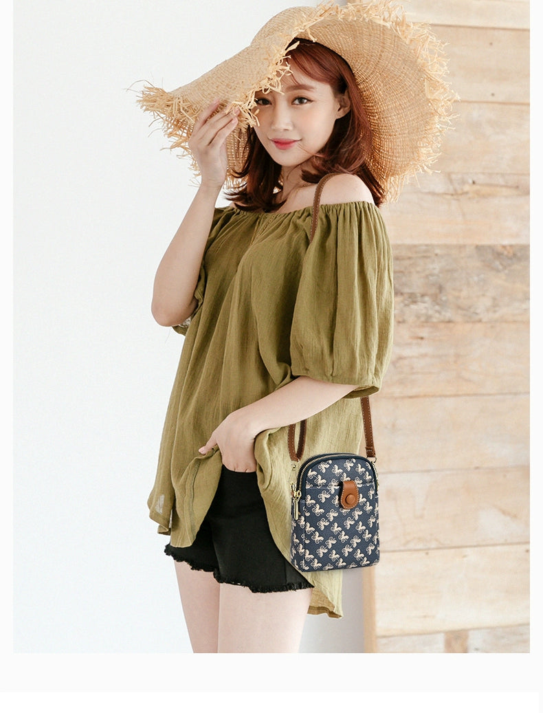 Bag Women New Fashion Versatile Advanced Sense Contrasting Color Temperament Commuter One Shoulder Crossbody Bag Women