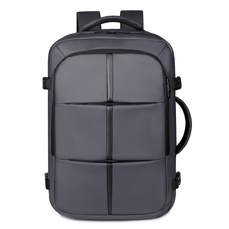 XAKXX 2025 Cross-border Popular trade bags, business men's backpacks, high-end men's backpacks, commuting double-back laptop bags.