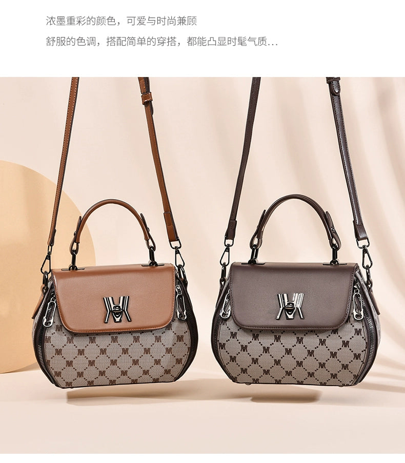 Autumn and winter high-end bag women's new handbag light luxury fashion shoulder messenger bag Popular style small square bag