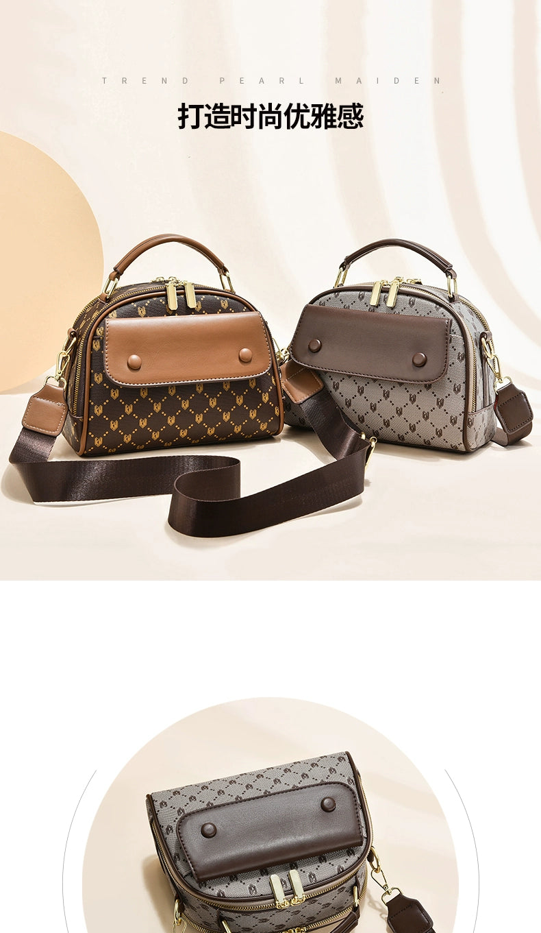 Bag women 2022 new trendy fashion portable small round bag popular versatile shoulder messenger bag ins Internet celebrity bag women