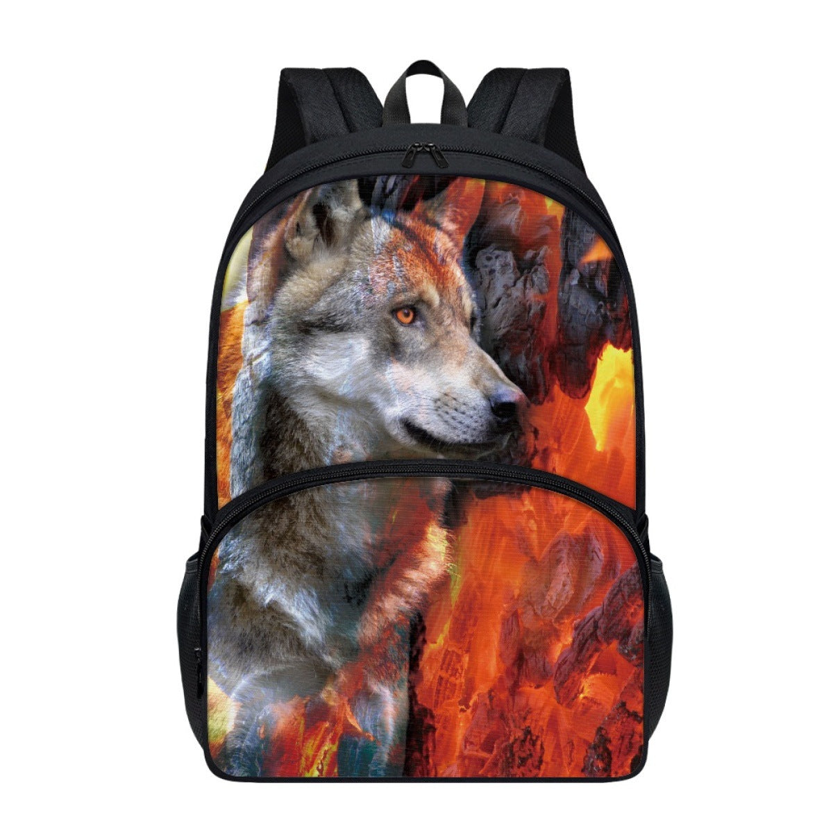 One Piece Dropshipping NEWn Pattern Printing One Piece Minimum Order Hot Sale Double Layer 17-Inch Student Schoolbag