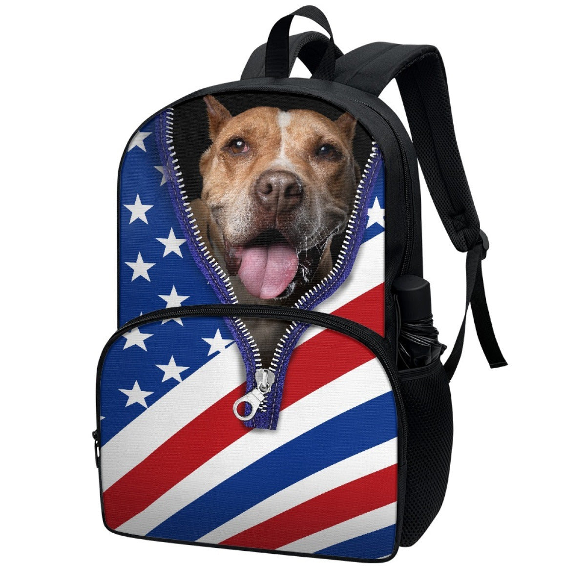 One Piece Dropshipping NEWn Pattern Printing One Piece Minimum Order Hot Sale Double Layer 17-Inch Student Schoolbag