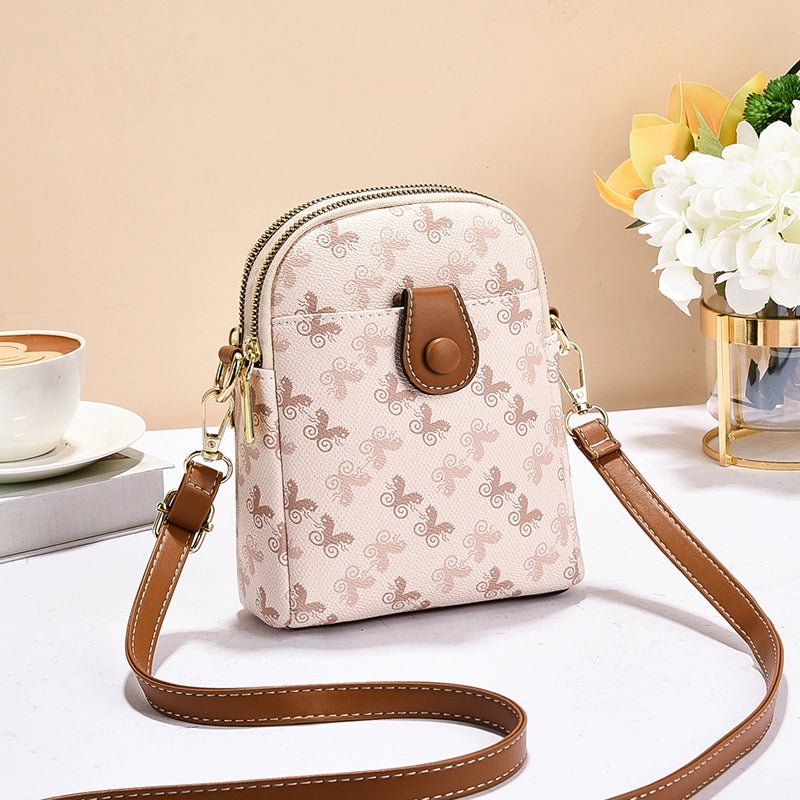 Bag Women New Fashion Versatile Advanced Sense Contrasting Color Temperament Commuter One Shoulder Crossbody Bag Women