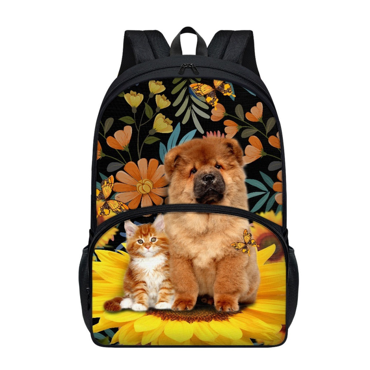 One Piece Dropshipping NEWn Pattern Printing One Piece Minimum Order Hot Sale Double Layer 17-Inch Student Schoolbag
