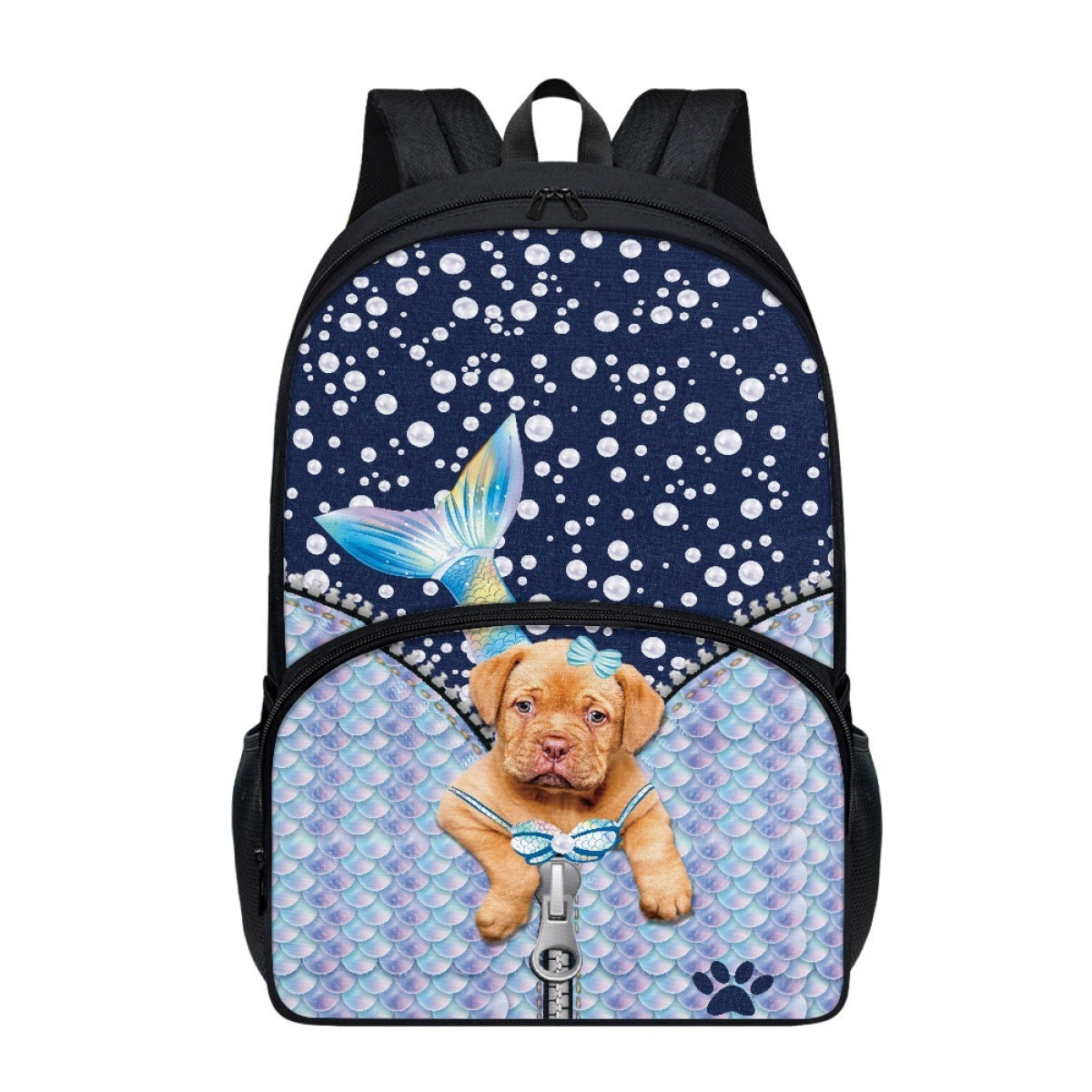 One Piece Dropshipping NEWn Pattern Printing One Piece Minimum Order Hot Sale Double Layer 17-Inch Student Schoolbag