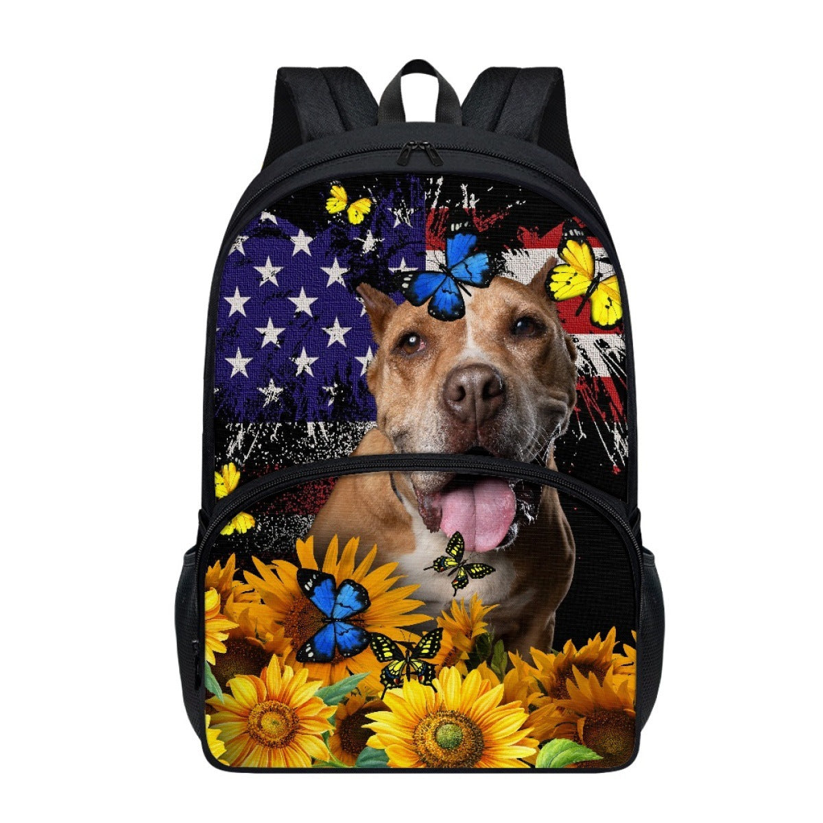 One Piece Dropshipping NEWn Pattern Printing One Piece Minimum Order Hot Sale Double Layer 17-Inch Student Schoolbag