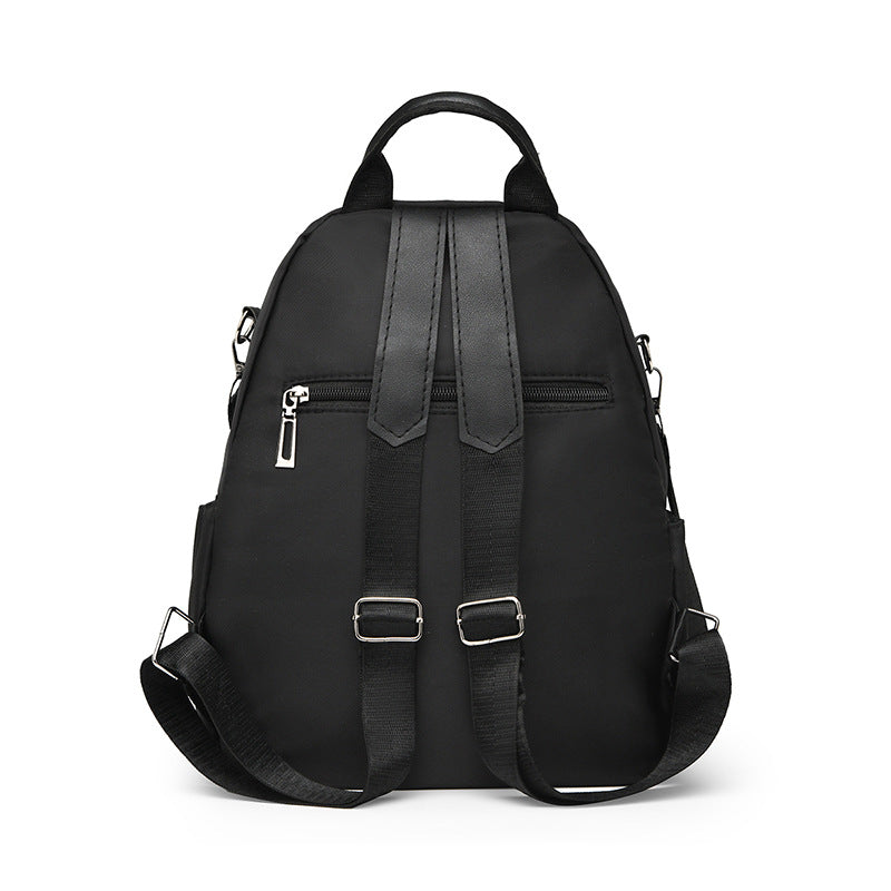 Casual Backpack New Trendy Nylon Cloth Large Capacity Multi-Layer Double Back Multipurpose Backpack Cross-Border Schoolbag Wholesale