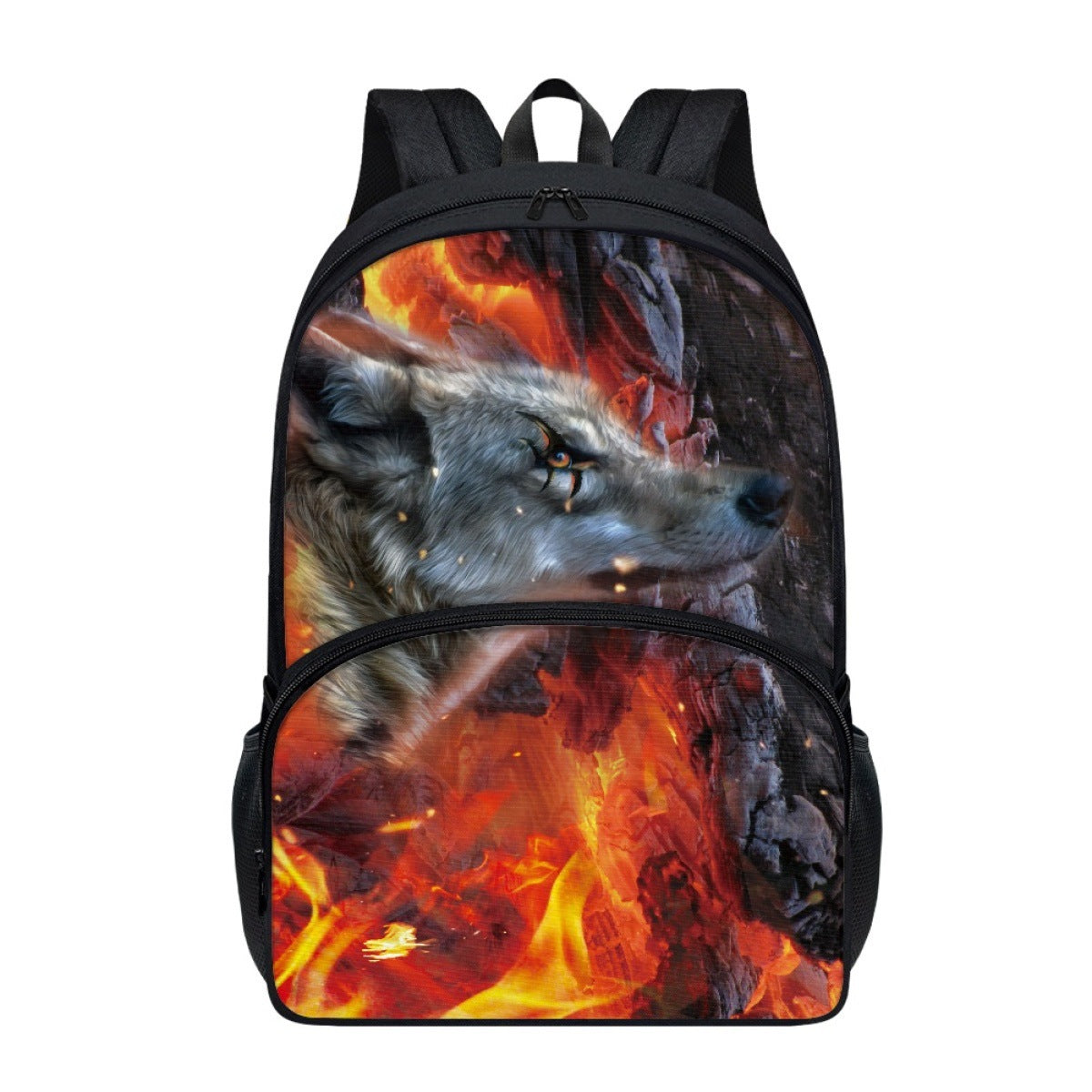 One Piece Dropshipping NEWn Pattern Printing One Piece Minimum Order Hot Sale Double Layer 17-Inch Student Schoolbag