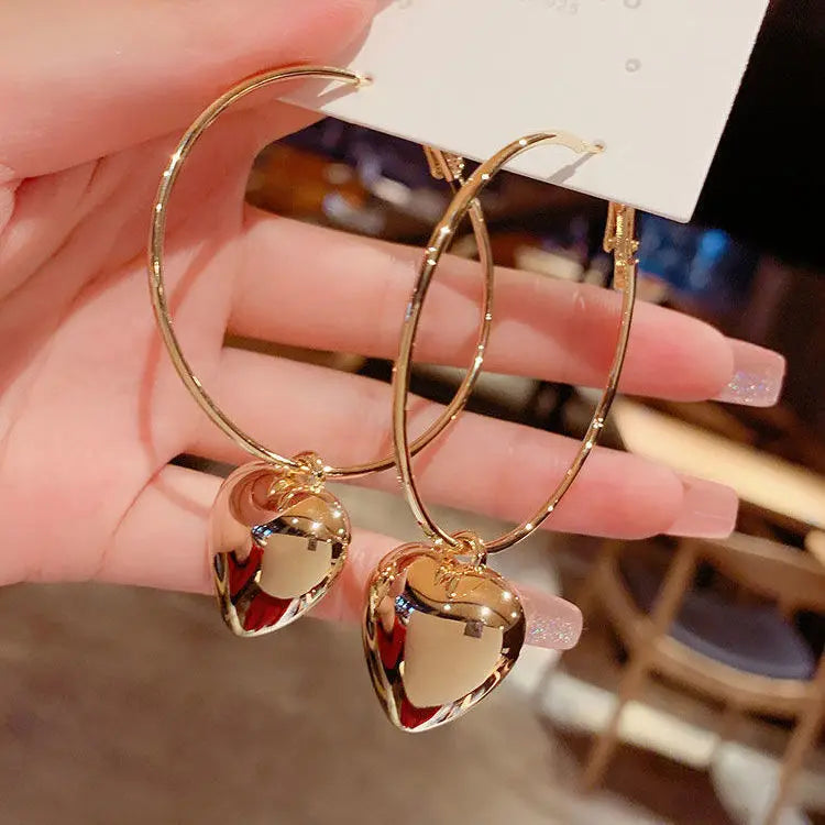 xakxx New Fashion Trend Unique Design Elegant Delicate Geometric Round Earrings For Women Jewelry Wedding Party Premium Gifts