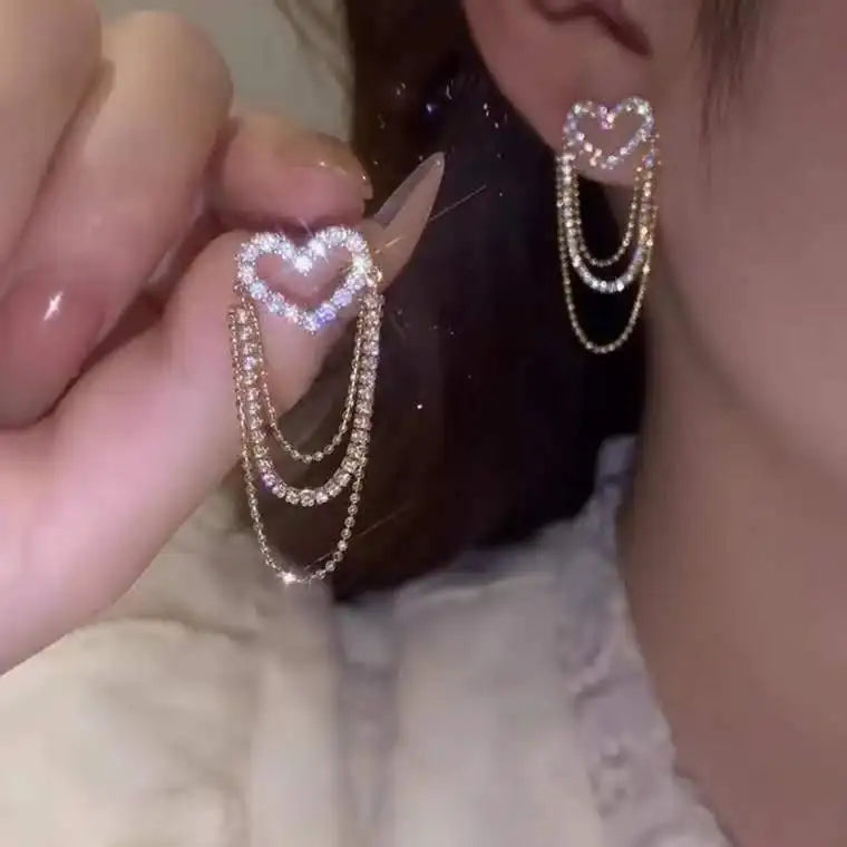 xakxx New Fashion Trend Unique Design Elegant Delicate Geometric Round Earrings For Women Jewelry Wedding Party Premium Gifts