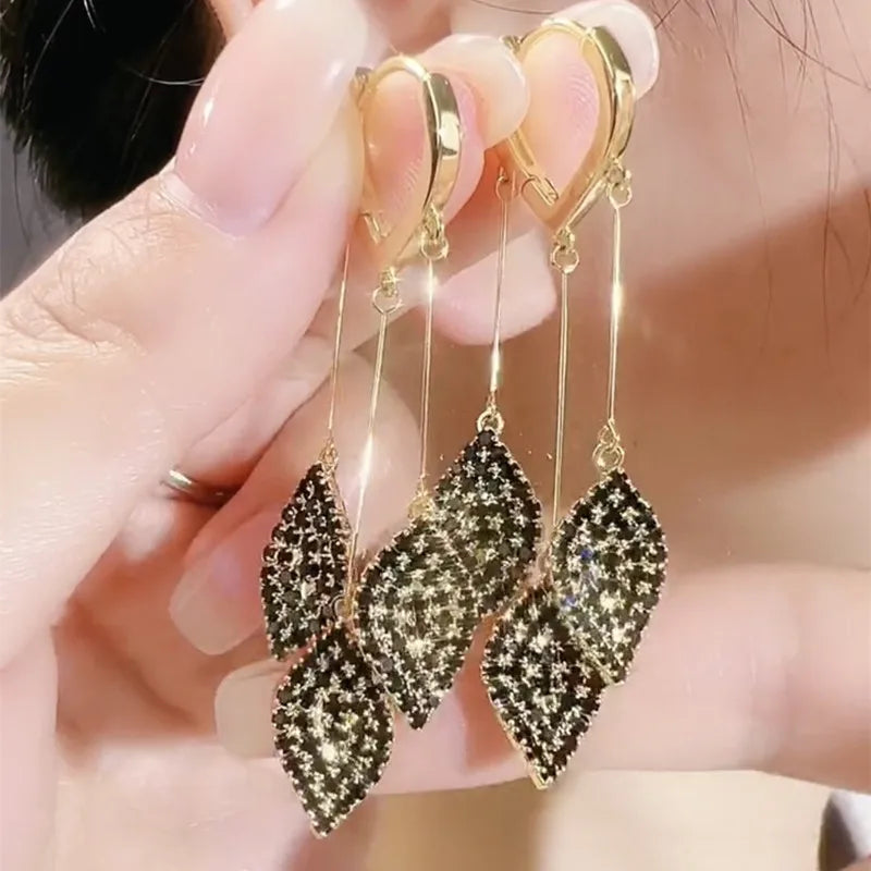 xakxx New Fashion Trend Unique Design Elegant Delicate Geometric Round Earrings For Women Jewelry Wedding Party Premium Gifts