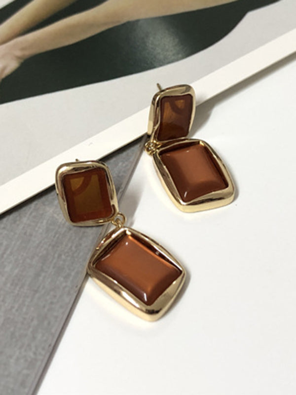 xakxx Geometric Earrings Accessories