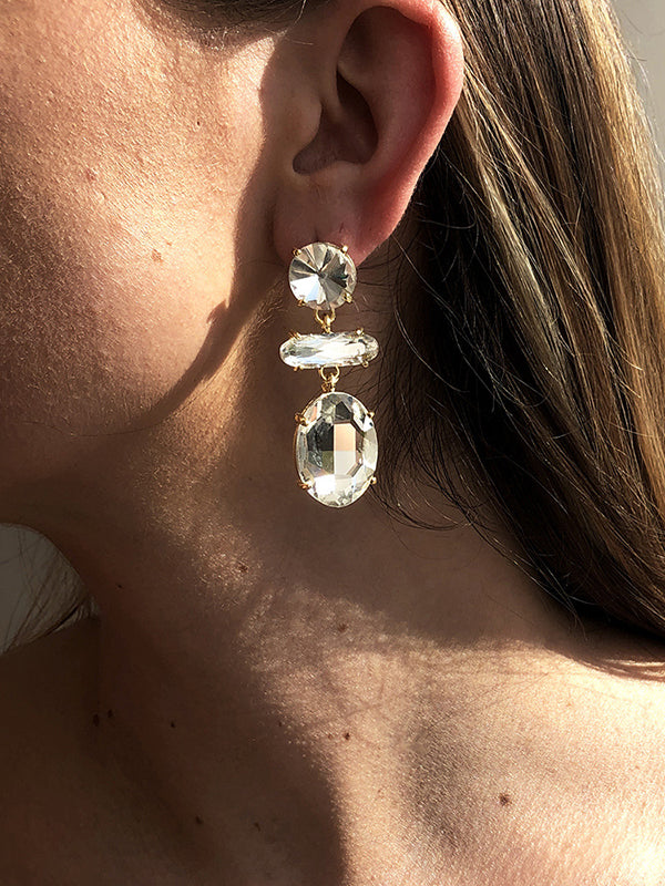 xakxx Original Statement Contrast Color Earrings