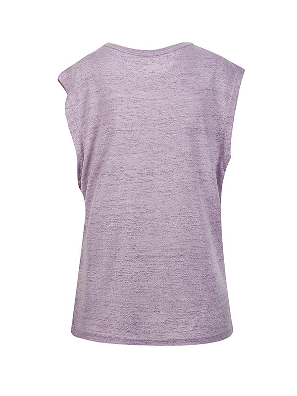 xakxx Batwing Sleeves Loose Hollow Lace Split-Joint Round-Neck T-Shirts Tops
