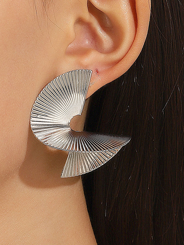 xakxx Asymmetric Geometric Earrings Accessories