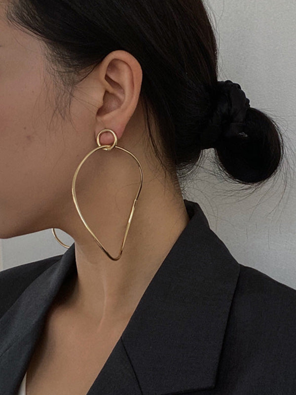 xakxx Statement Simple Chic Geometric Earrings