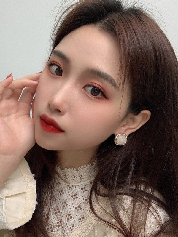 xakxx Shell Geometry Vintage Simple Earrings