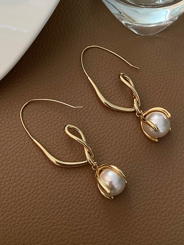xakxx Original Vintage Irregular Beads Earrings