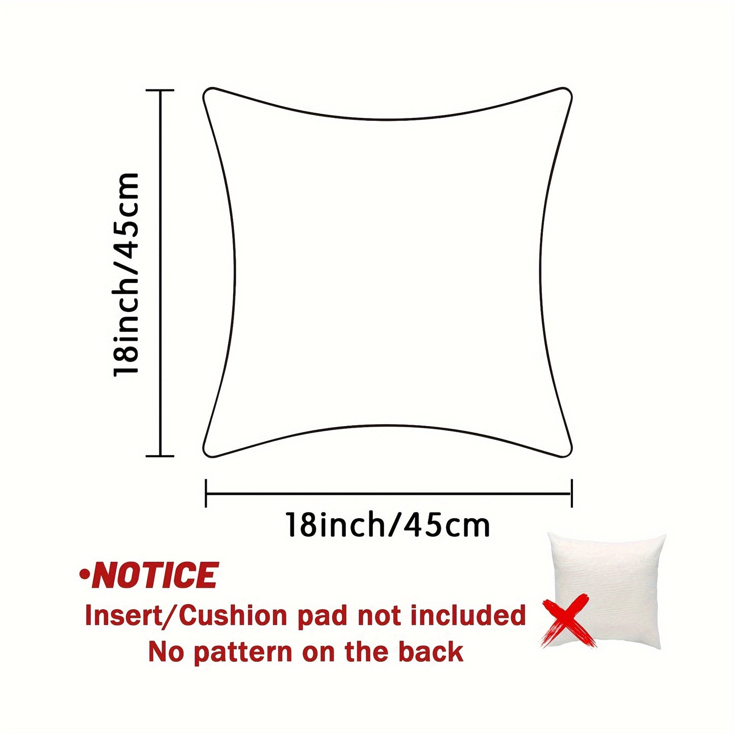 4pcs Set Christmas Velvet Throw Pillow Covers - Santa, Snowman & Tree Designs | Soft & Cozy Red & Green Decorative Cushion Cases for Living Room & Bedroom | 18x18 Inches | Zip Closure