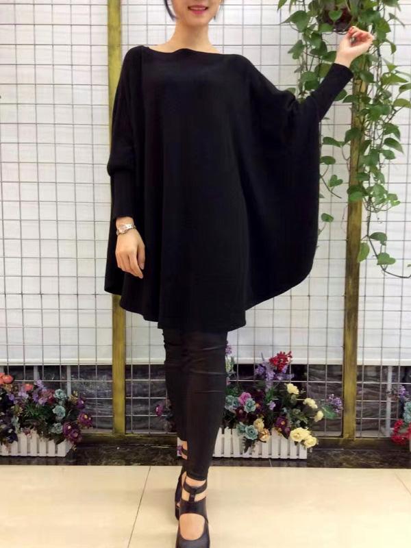 xakxx Loose Big Batwing Sweater
