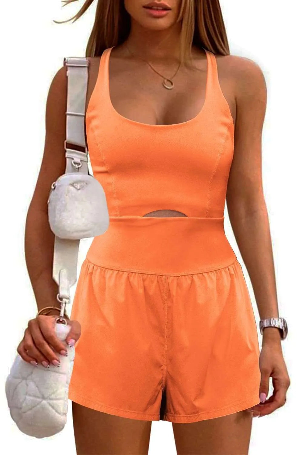 Women Jumpsuit Sexy One Piece Sports Short Pants Clothing Halter Tank Top Summer New Fashion Ladies Yogo Running Romper Slim Bodysuit 30% cotton 9 Colors 5 Size
