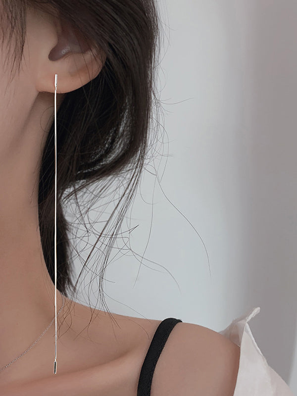 xakxx Tasseled Drop Earrings