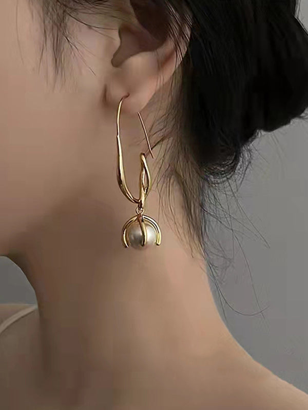 xakxx Original Vintage Irregular Beads Earrings