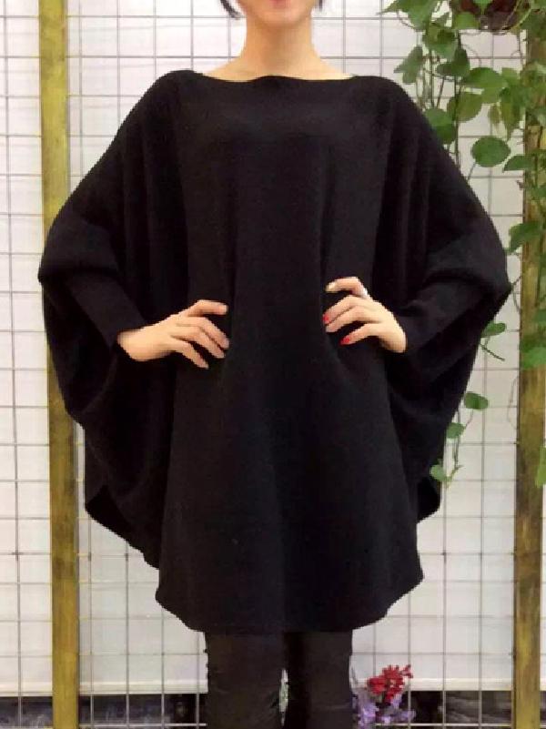 xakxx Loose Big Batwing Sweater