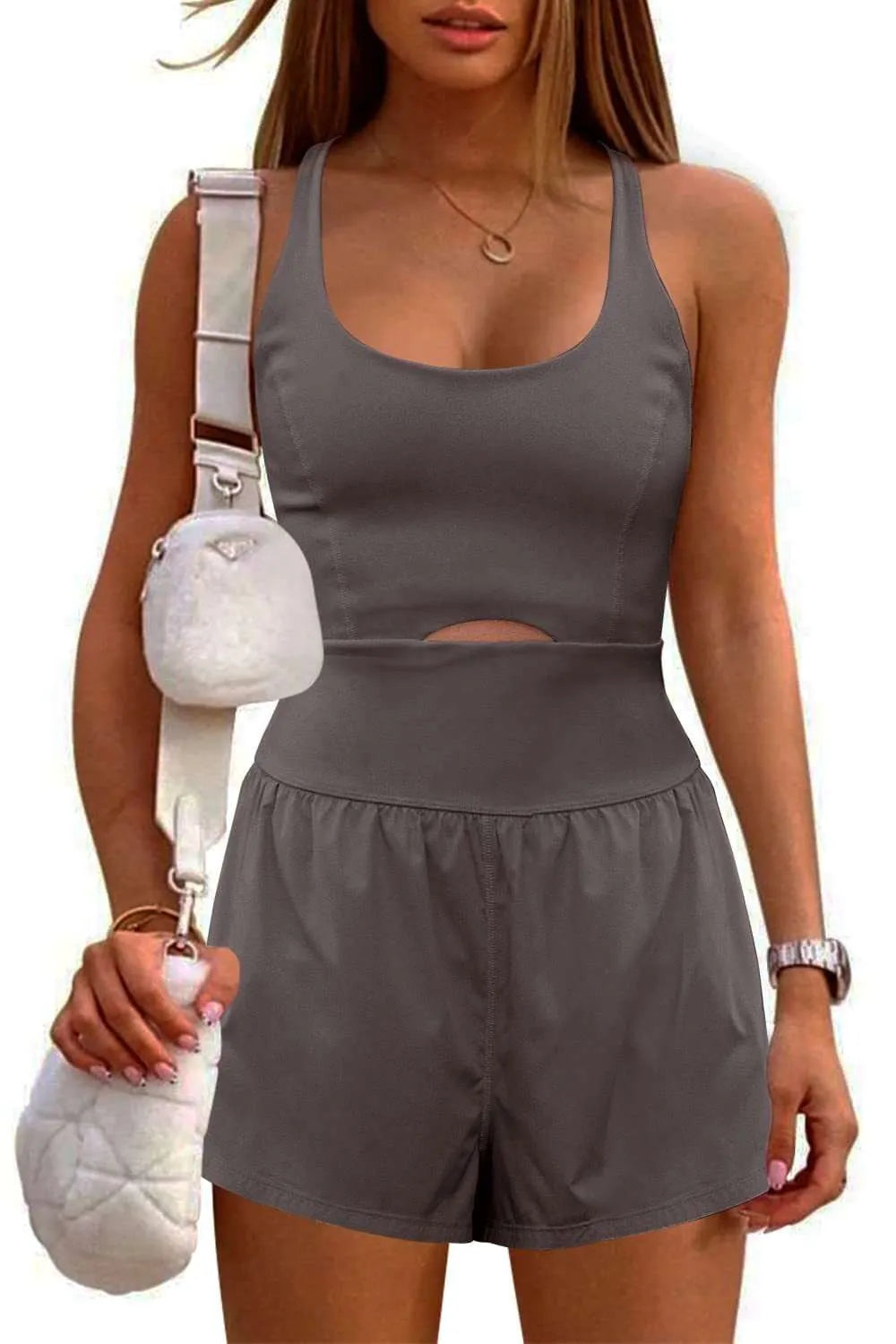 Women Jumpsuit Sexy One Piece Sports Short Pants Clothing Halter Tank Top Summer New Fashion Ladies Yogo Running Romper Slim Bodysuit 30% cotton 9 Colors 5 Size