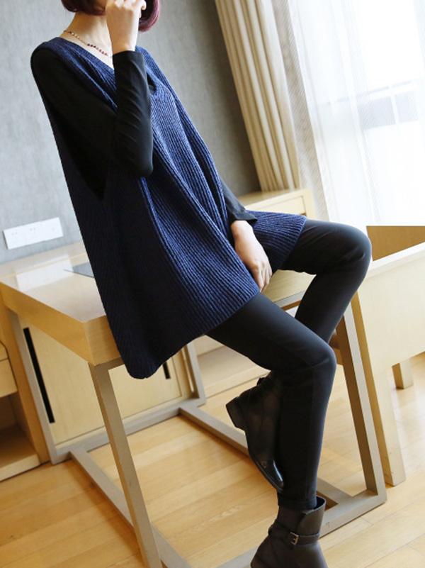 xakxx Casual V-Neck Knitting Vest