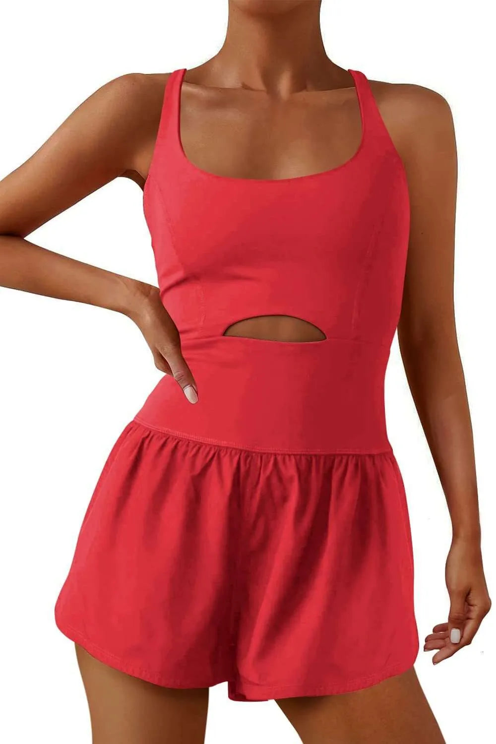 Women Jumpsuit Sexy One Piece Sports Short Pants Clothing Halter Tank Top Summer New Fashion Ladies Yogo Running Romper Slim Bodysuit 30% cotton 9 Colors 5 Size