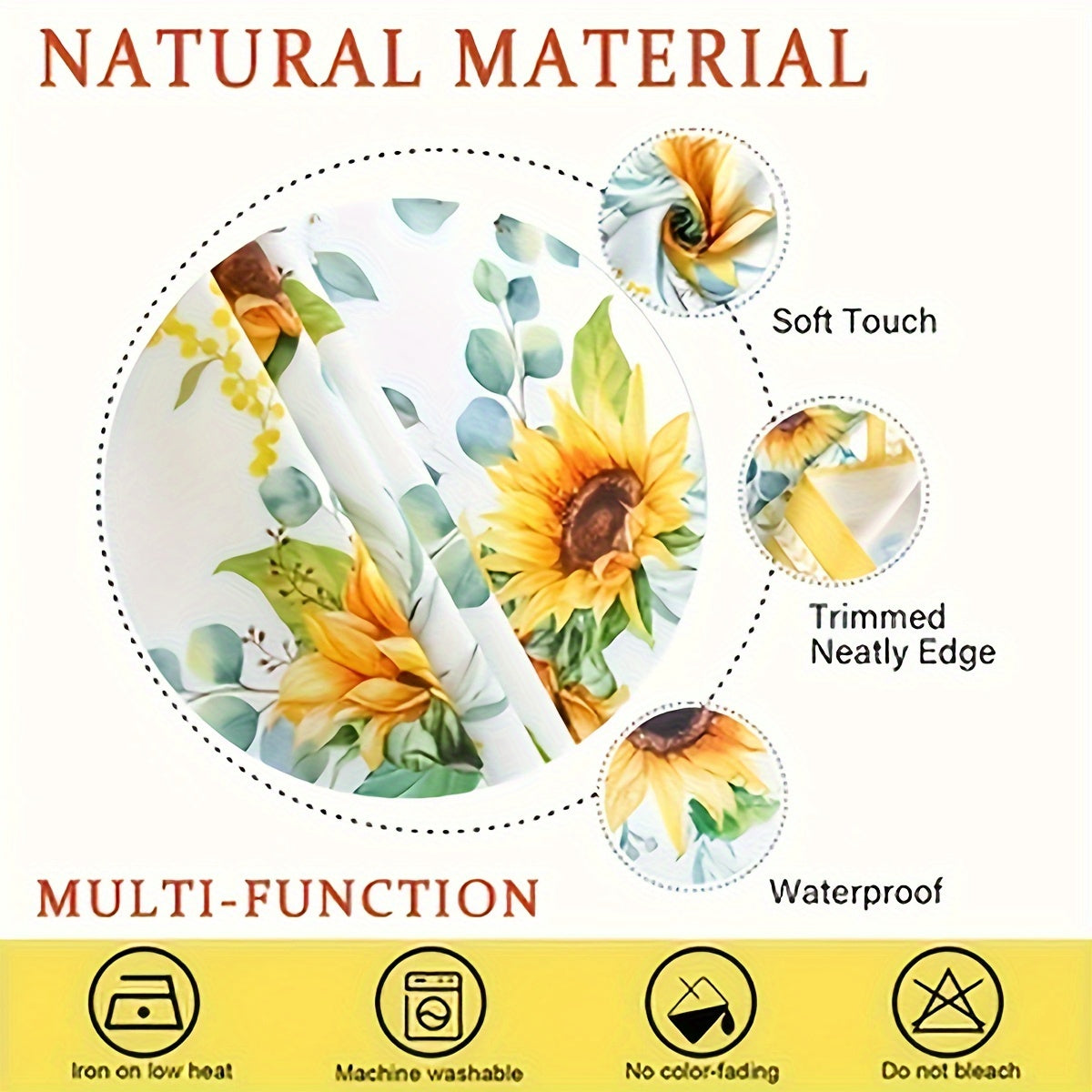 1pc Vintage Floral Tablecloth - Durable, Waterproof, Oil-Proof, and Washable - Perfect for Picnic, Camping, Weddings, Birthday Parties, Restaurants, and Buffet Dinners with Easy Clean Design