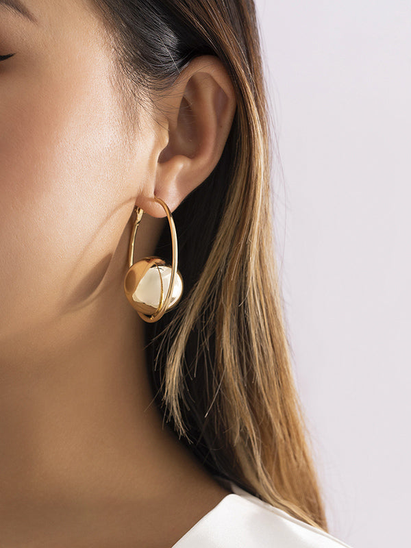 xakxx Stylish Selection Geometric Earrings Accessories