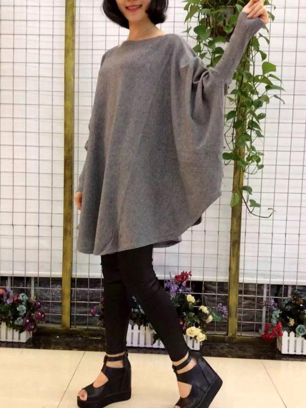 xakxx Loose Big Batwing Sweater