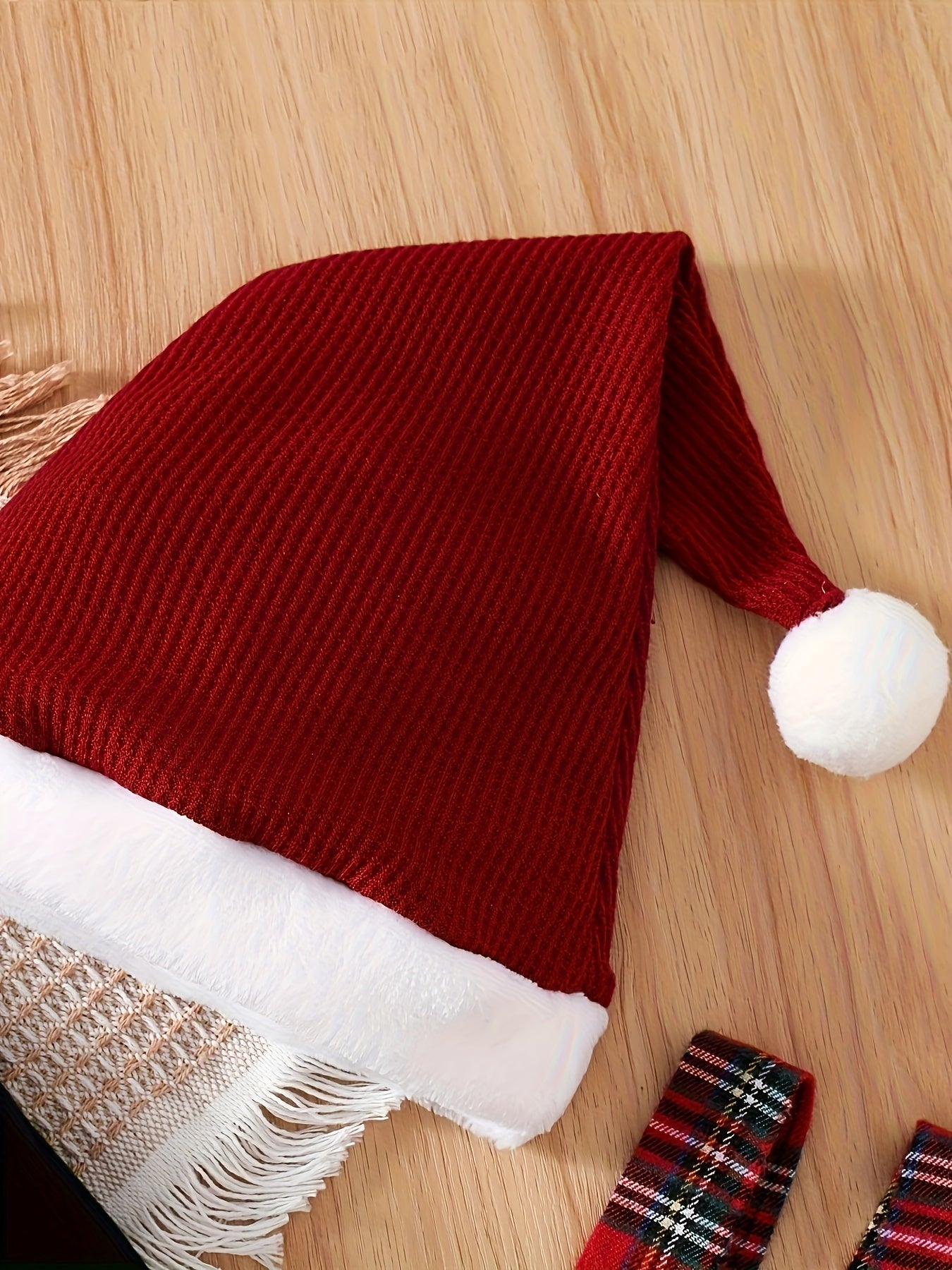 Targeted Development Of 3pcs Christmas Baby Boy Button Open Chest Decoration Bow Tie Long Sleeved Jumpsuit&waffle Fur Patchwork Shoulder Strap Pants&Christmas Hat Set