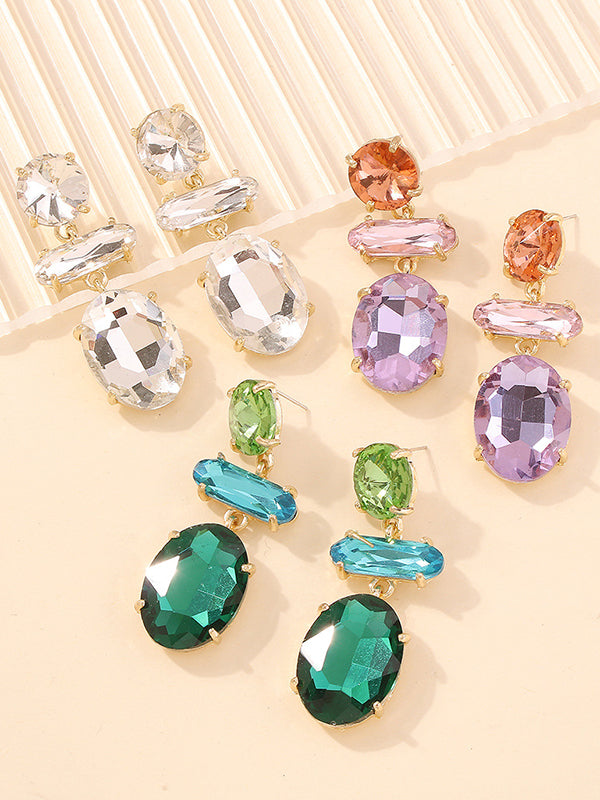 xakxx Original Statement Contrast Color Earrings