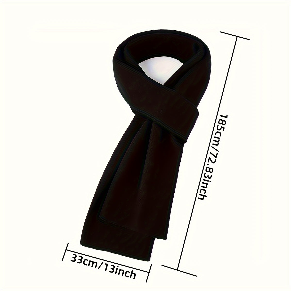 Men's 100% Cotton Knit Scarf - Casual Style Soft Warm Scarves for Winter
