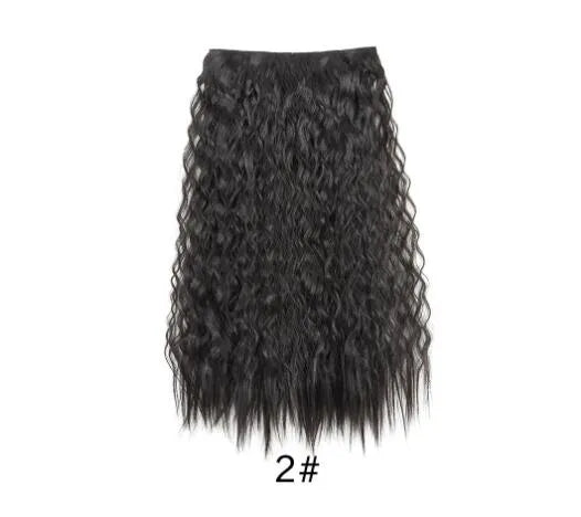 Ponytail women's winding hair, ponytail braids, synthetic braids, boxing ponytails Fried Dough Twists Braid Horsetail Winding Wave Hair #040
