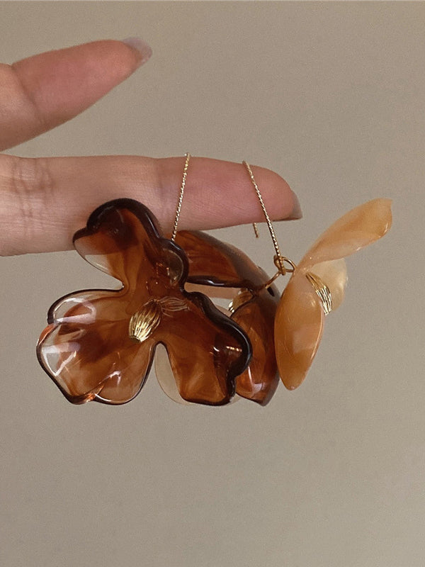 xakxx Flower Shape Eardrop Earrings Accessories