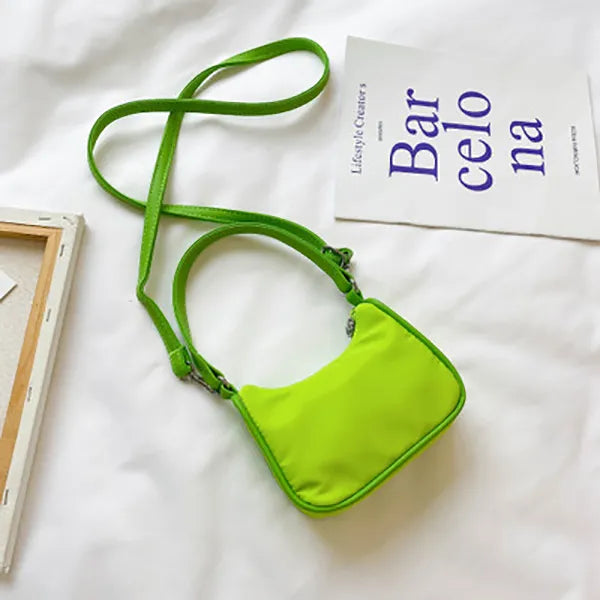 Kids Girl Handbags Fashion Baby One Shoulder Bags Children Mini Cute Letter Casual Portable Messenger Accessories Bag Kid Handbags Women Bag Size:17*14*5
